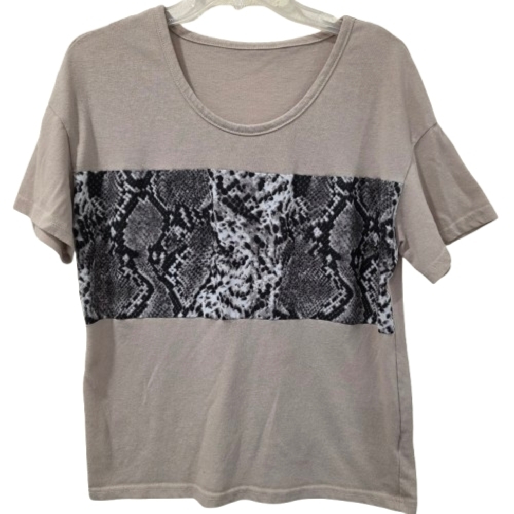 SHEIN Light Beige Knit Fabric